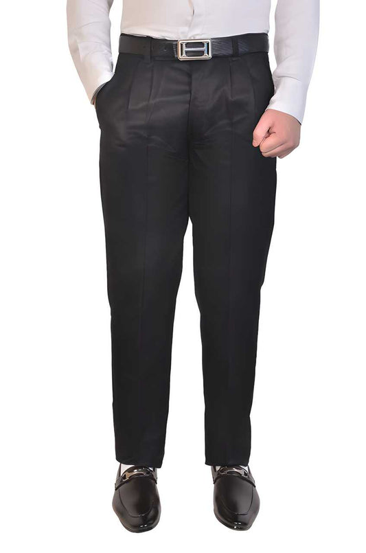 Cotton Solid Regular Fit Formal Pant