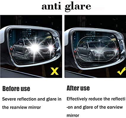 Anti Fog Anti Scratch Interior Rearview Car Mirror Film Waterproof Hd Clear Protective Sticker Film For Safe Driving Car Mirrors Side Windows