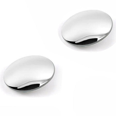 Blind Spot Round Wide Angle Adjustable Convex Rear View Mirror - Pack Of 2