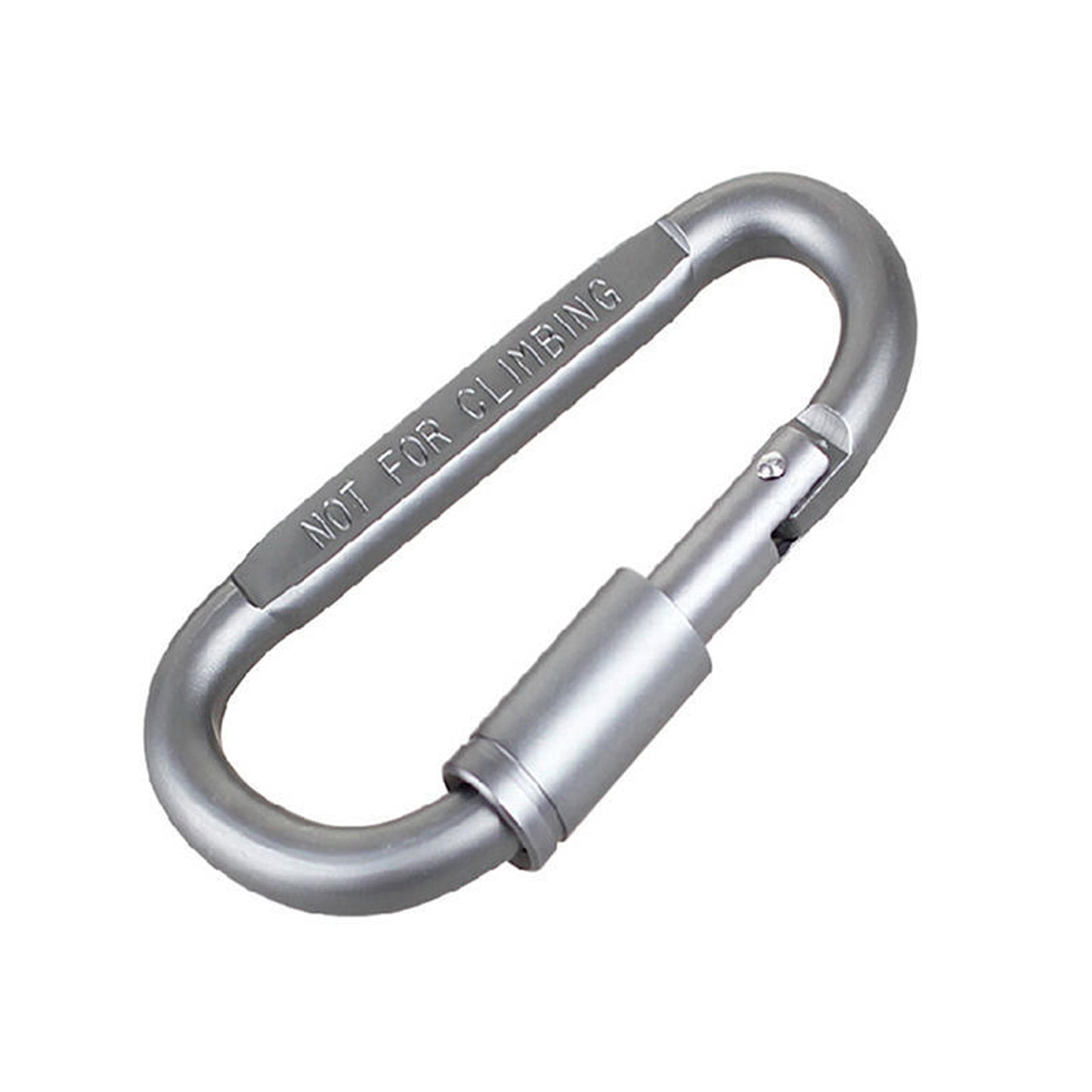 Camping Equipment Aluminum Carabiner Hunting Survival Kit Lock Mountain Travel Accessories ( 1 Pc )