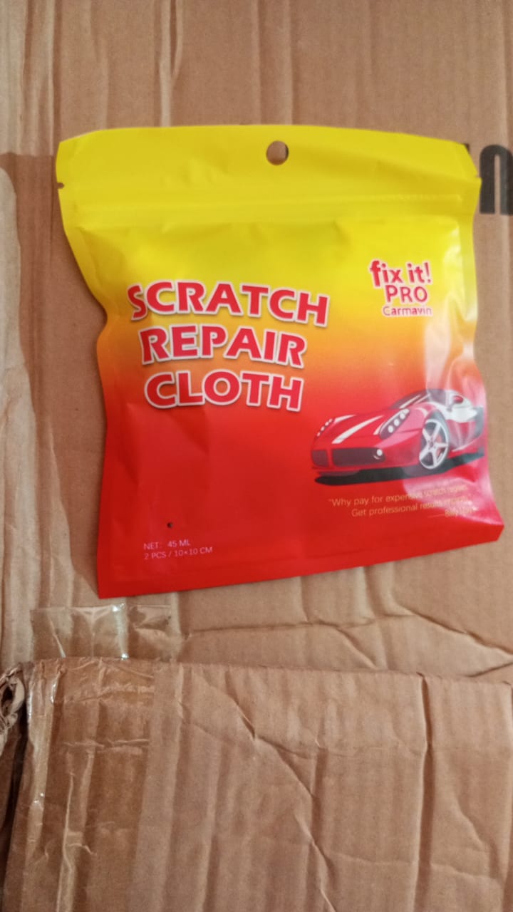 Nano Magic Car Scratch Remover Cloth Multipurpose Scratch Repair Cloth Cloth For Car Paint Scratch Repair Easy To Repair Slight Scratches On The Surface Polishing Repeatable Use For All Kinds Of Car (45 Ml Repair Solution 2 Gloves 2 Nano Cloth)