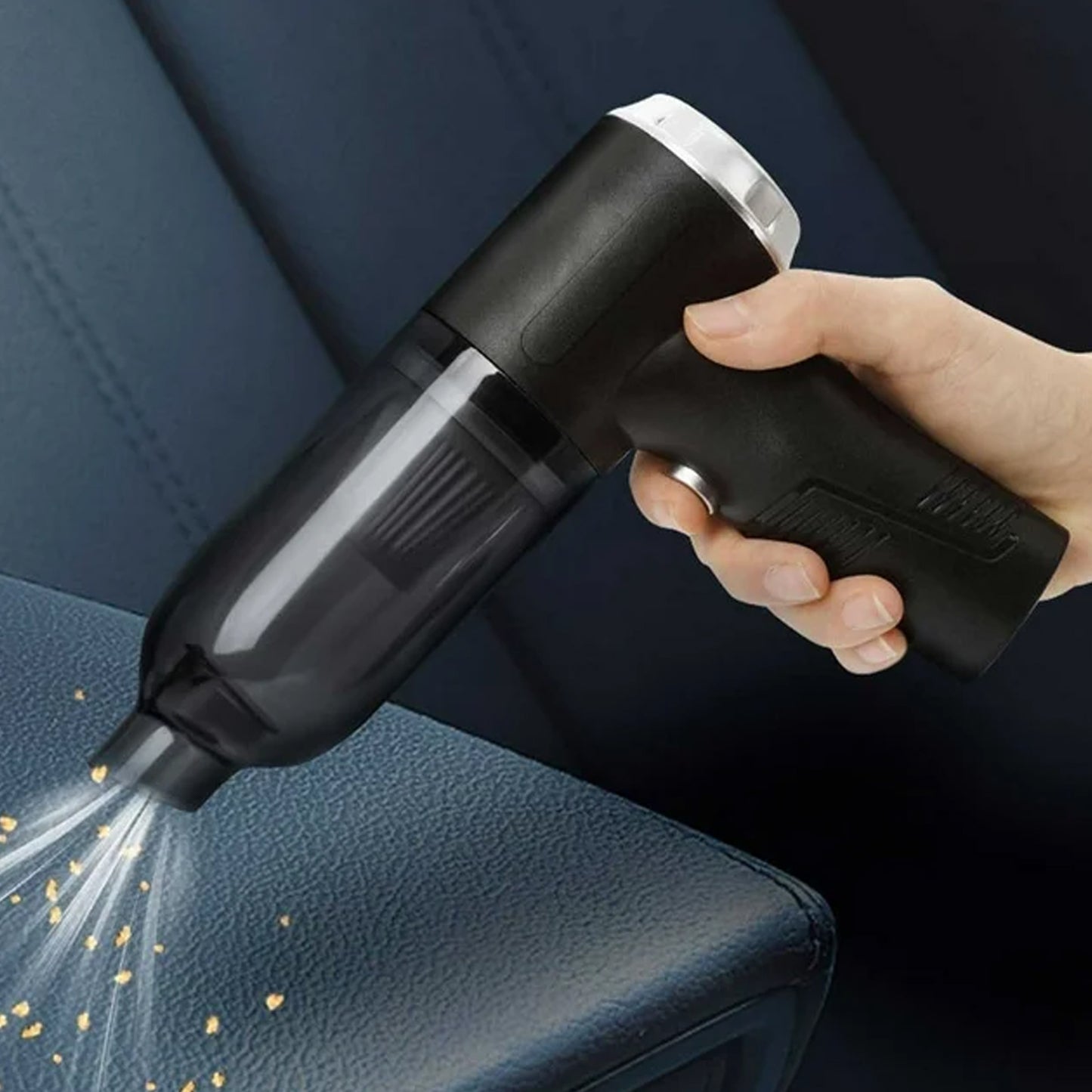 Car Mini Vacuum Cleaner With Blower Wireless Portable Rechargeable Handheld High Power Suction Vacuum Cleaning Machine For Home Car Computer Keyboard Cordless Air Blowing Dusting 3 in 1